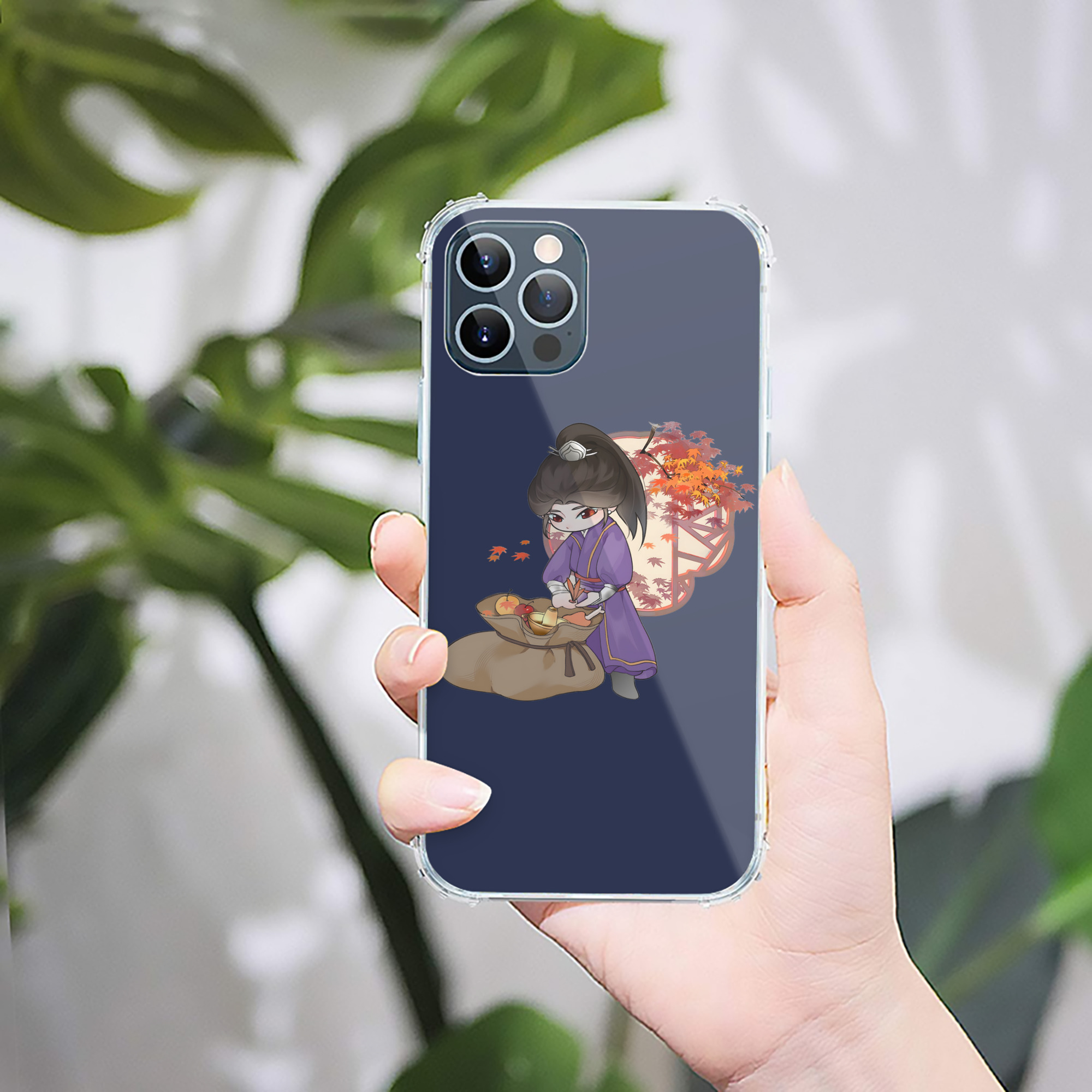 （画像用） Ne Zha 2 ナタ 魔童の大暴れ 【iPhone 12シリーズ対応】透明スマホケース（クリアソフトケース）